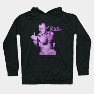 Funny Phil Collins Fan Art Purple Hoodie